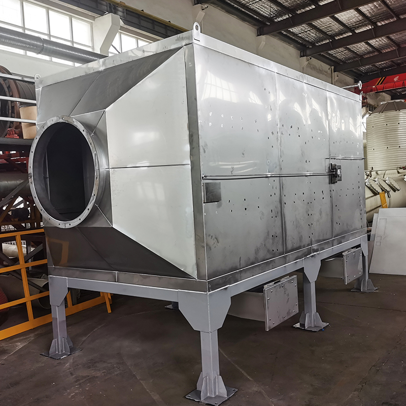 顶装料侧卸料结构304不锈钢活性炭吸附箱