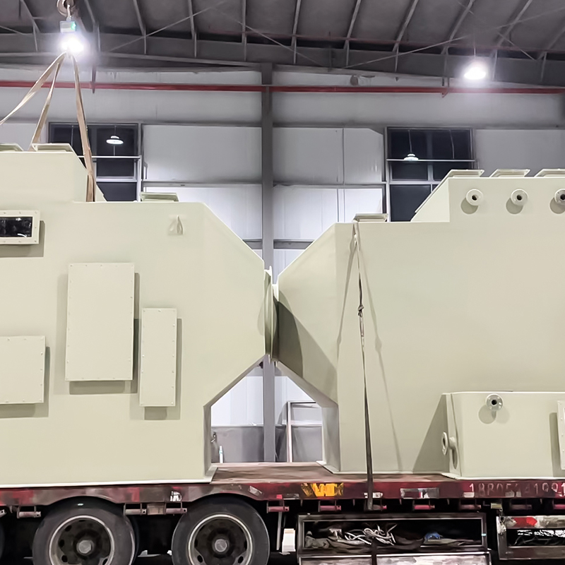 玻璃钢卧式洗涤塔