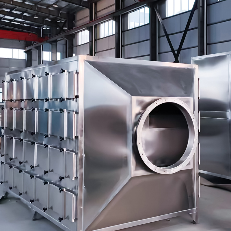 304不锈钢活性炭吸附箱抽屉式结构