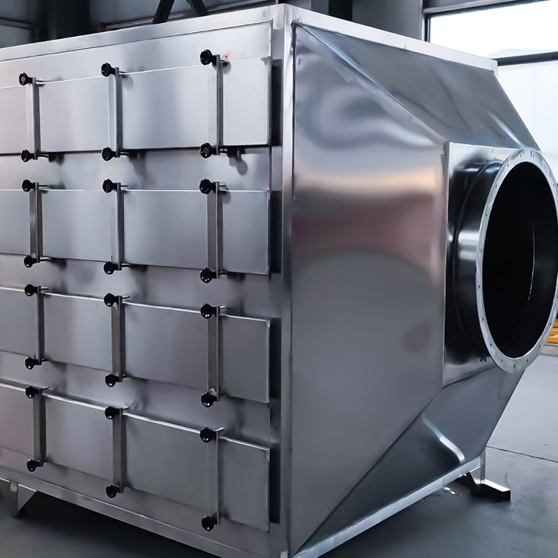 304不锈钢活性炭吸附箱抽屉式结构