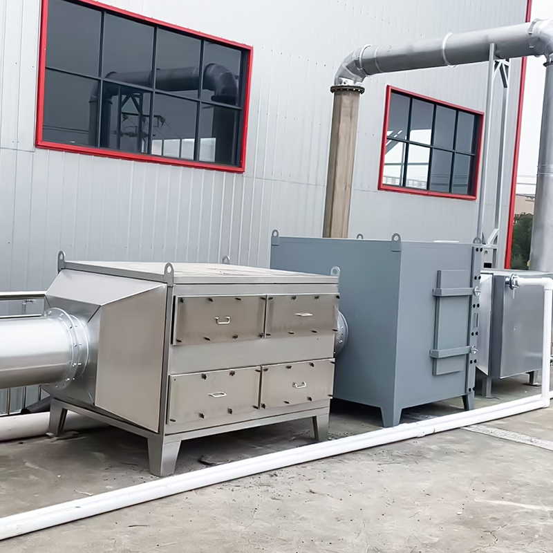 304不锈钢活性炭吸附箱抽屉式结构