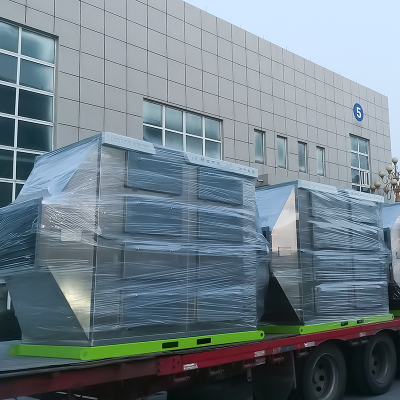 304不锈钢活性炭吸附箱抽屉式结构