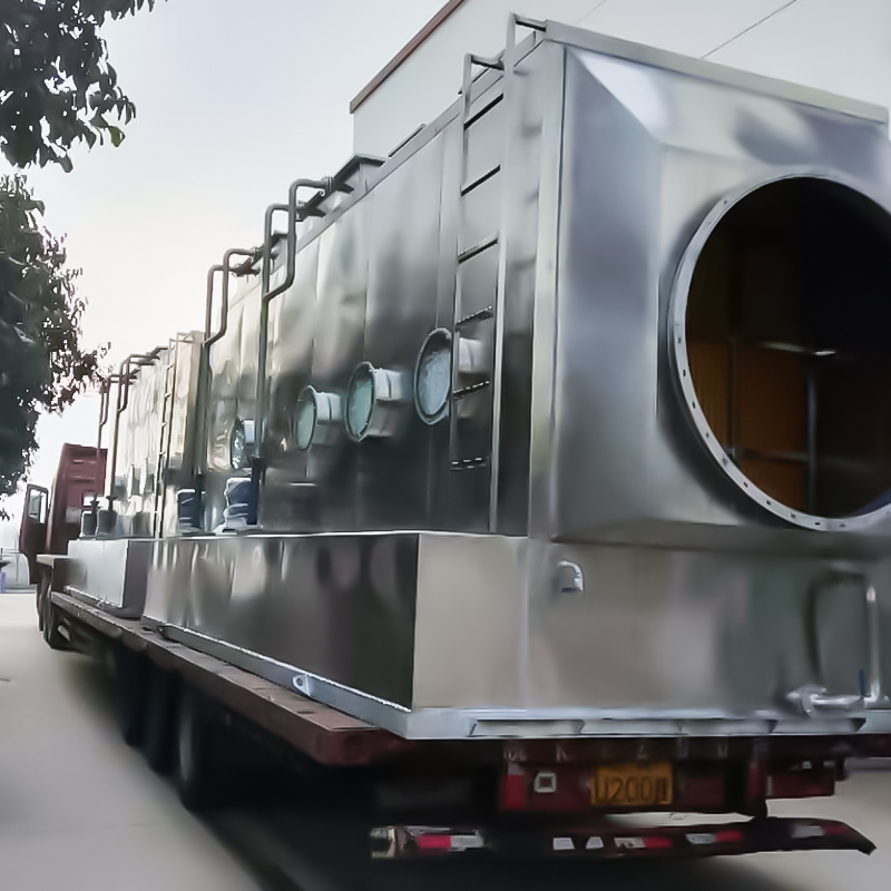 304不锈钢卧式洗涤塔